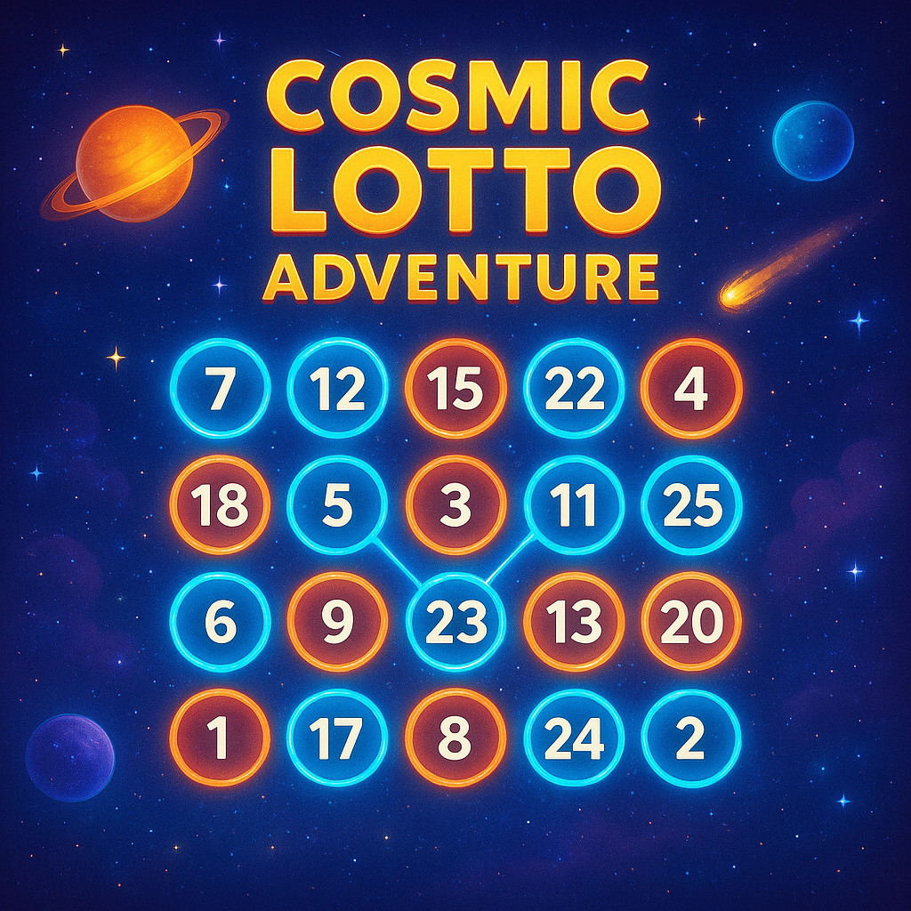 Cosmic Lotto Board