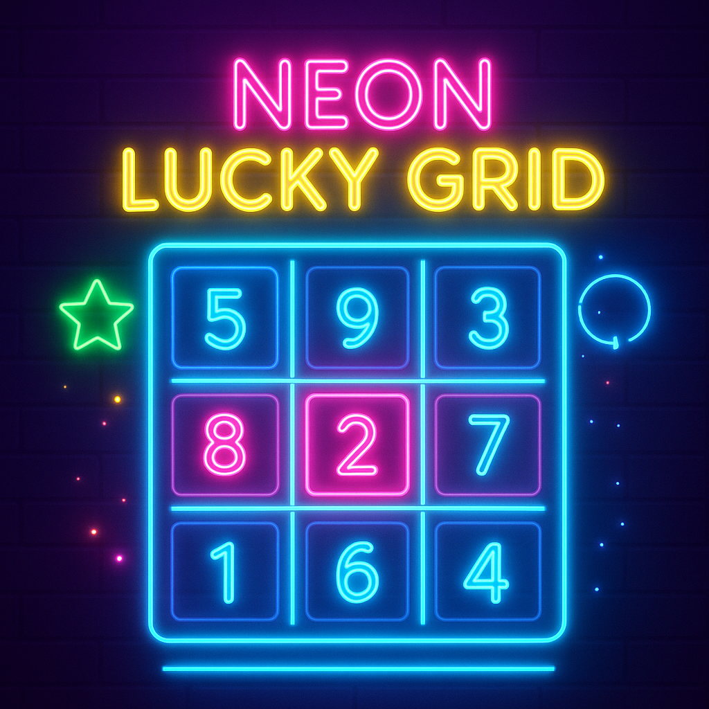 Neon Lucky Grid